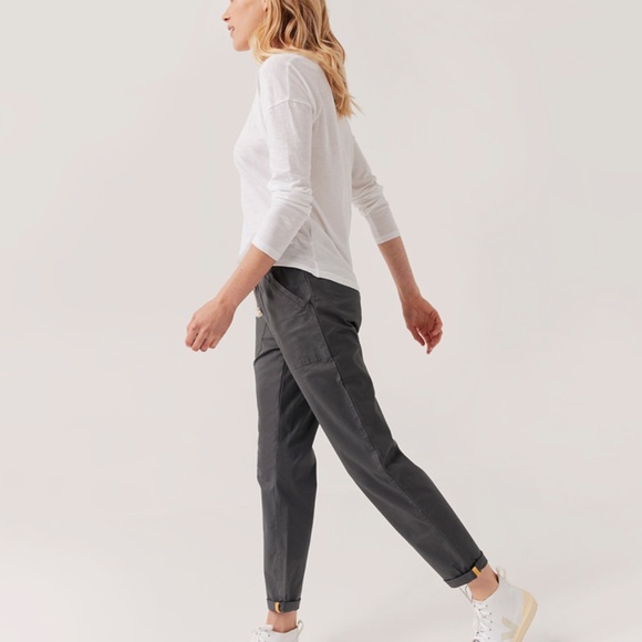 Women's Storm Woven Twill Roll Up Pant XS (NWT) - Picture 3 of 6